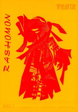 Rashomon theatre production poster, St. Cloud State University