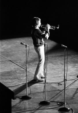 Doc Severinsen plays at the inaugural concert for Charles Graham, St. Cloud State University