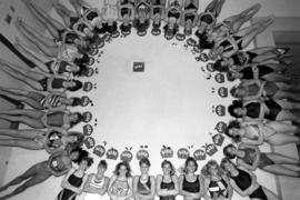 Women's swimming team, St. Cloud State University