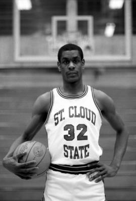 Basketball player Kevin Catron, St. Cloud State University