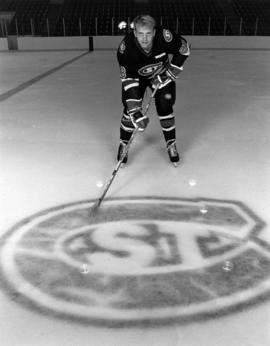 Hockey player Pat McGowan, St. Cloud State university