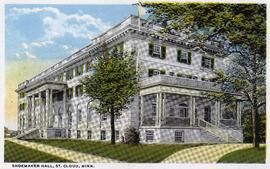 Shoemaker Hall (1915), exterior, St. Cloud State University