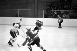 St. Cloud State University plays against Augsburg College in men's hockey