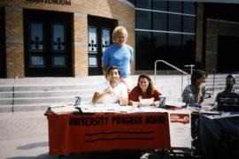 University Program Board (UPB) booth, St. Cloud State University