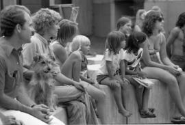 People enjoy the fair, Lemonade Fair, St. Cloud State University