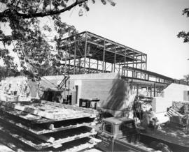 Performing Arts Center (1968) construction, St. Cloud State University