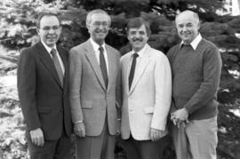 Faculty Lorimer Bjorklund, William Kemp, Tony Schwaller, and Fred Hill, St. Cloud State University