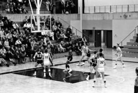 St. Cloud State basketball against Western Illinois at Halenbeck Hall (1965)