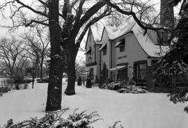 Alumni House (1973), exterior, St. Cloud State University