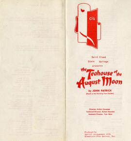 The Teahouse of the August Moon Program, St. Cloud State University