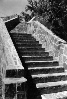 Steps to Mississippi River, St. Cloud State University