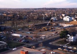 Miller Center (2000) construction, St. Cloud State University