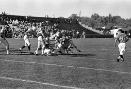 Football game, St. Cloud State University vs. Southwest State University