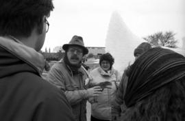 Rob Lavenda at the St. Paul Winter Carnival, St. Cloud State University