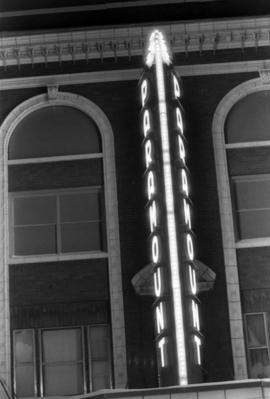 Paramount Theatre marquee