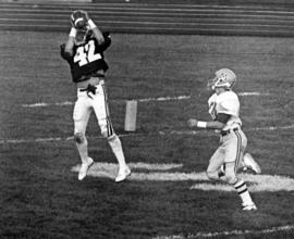 St. Cloud State football team plays against the University of Minnesota-Morris