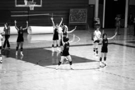 St. Cloud State women's basketball against Mankato State University