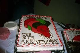 University Program Board (UPB) 10th anniversary cake, St. Cloud State University