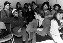 Students in class, St. Cloud State University