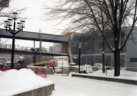 Atwood Memorial Center addition construction, St. Cloud State University