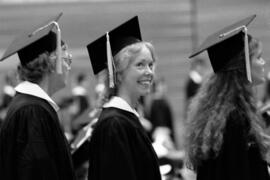 Graduates line up at commencement, St. Cloud State University