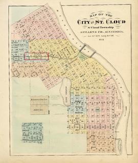 Map of the City of St. Cloud