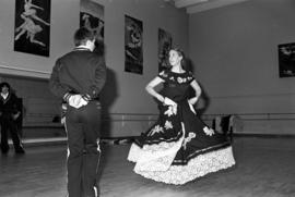 Gordie Schmitt and Kathy Simon dance, St. Cloud State University