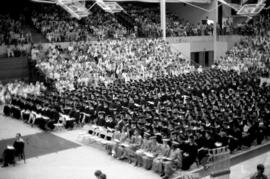 Graduates at the commencement ceremony, St. Cloud State University