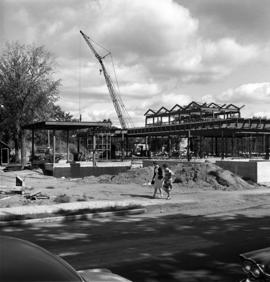 Garvey Commons (1963) construction, St. Cloud State University