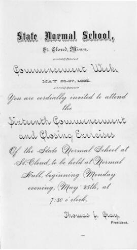 Commencement program, St. Cloud State University