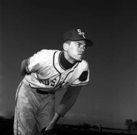 Baseball player Joe Harmala, St. Cloud State University