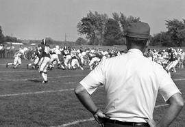 Football game, St. Cloud State University vs. St. John's University