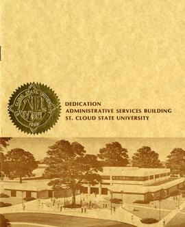 Administrative Services (1975) dedication program, St. Cloud State University