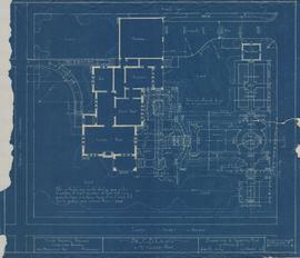 Alumni House (1973) architectural drawings, St. Cloud State University