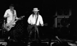 Rick Nielsen and Rob Zander of Cheap Trick perform at Halenbeck Hall (1965), St. Cloud State University