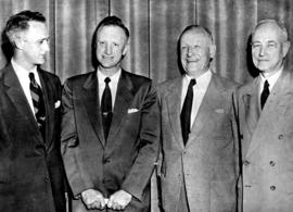 George Budd, John Headley, George Selke, and Dudley Brainard, St. Cloud State University