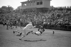 Football game, St. Cloud State University vs. St. John's University