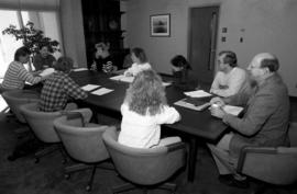 Robert Prout teaches a Criminal Justice class, St. Cloud State University