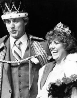 Homecoming king Joel Otto and queen Joyce Nordquist, St. Cloud State University