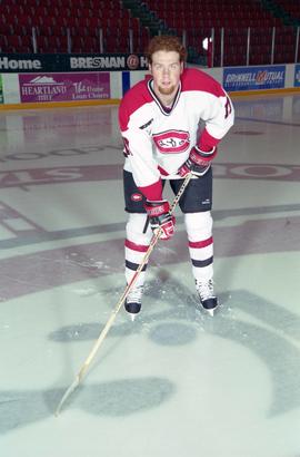 St. Cloud State hockey player Mike Walsh