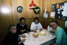 People eat together, Aalborg, Denmark, St. Cloud State University