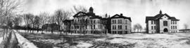 Lawrence Hall (1905), Old Main Building (1874), and the Old Model School (1906), St. Cloud State University