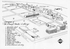 Map, St. Cloud State University