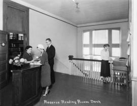 Reserve Reading Room Desk, Old Model School (1906), St. Cloud State University