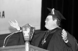 Robert Bess speaks at commencement, St. Cloud State University