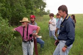 Richard Lane and others at Sisseton archaeological dig, St. Cloud State University