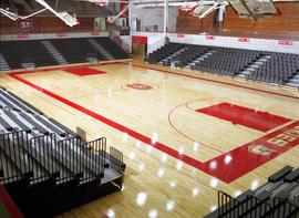 Halenbeck Hall (1965) gymnasium, St. Cloud State University