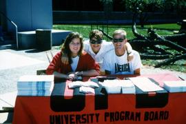 University Program Board (UPB) booth, St. Cloud State University