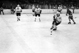 St. Cloud State hockey player Jeff Passolt during a game against Bethel College