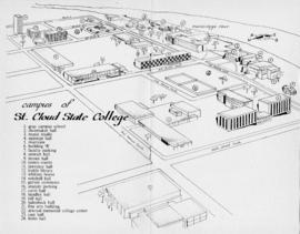 Map, St. Cloud State University